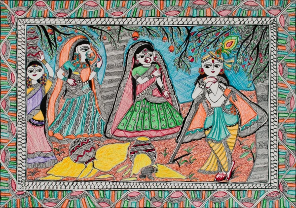 Krishna's Divine Play with the Gopis